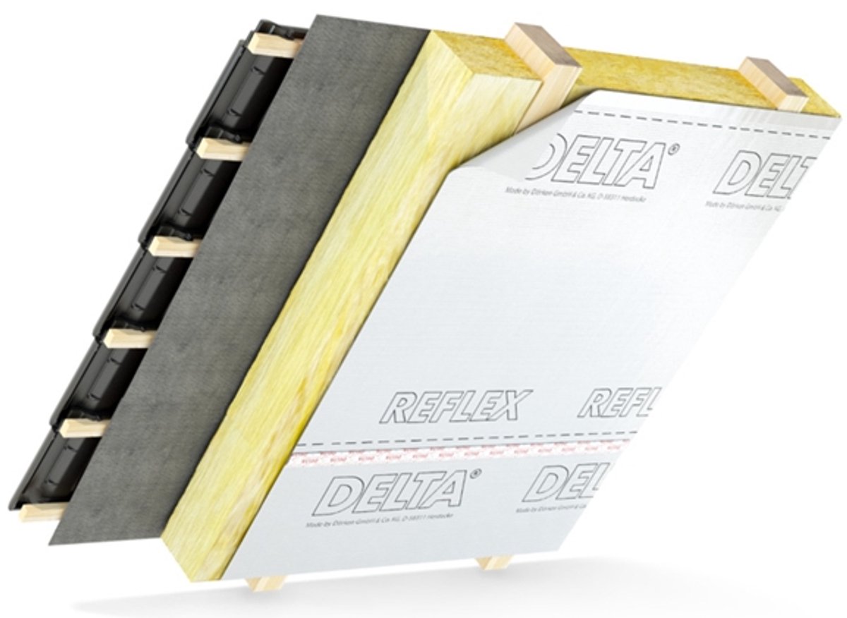 Alum. Folie Gewapend Delta Reflex 1.5X50mtr