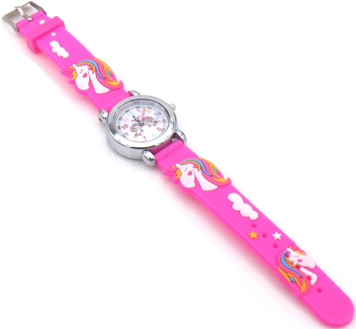 Kinderhorloge - quartz - unicorn - roze