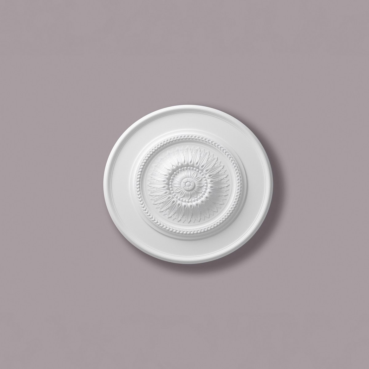 Plafond Rozet NMC R20 ARSTYL Noel Marquet Sierelement tijdeloos klassieke stijl wit diameter 75,5 cm