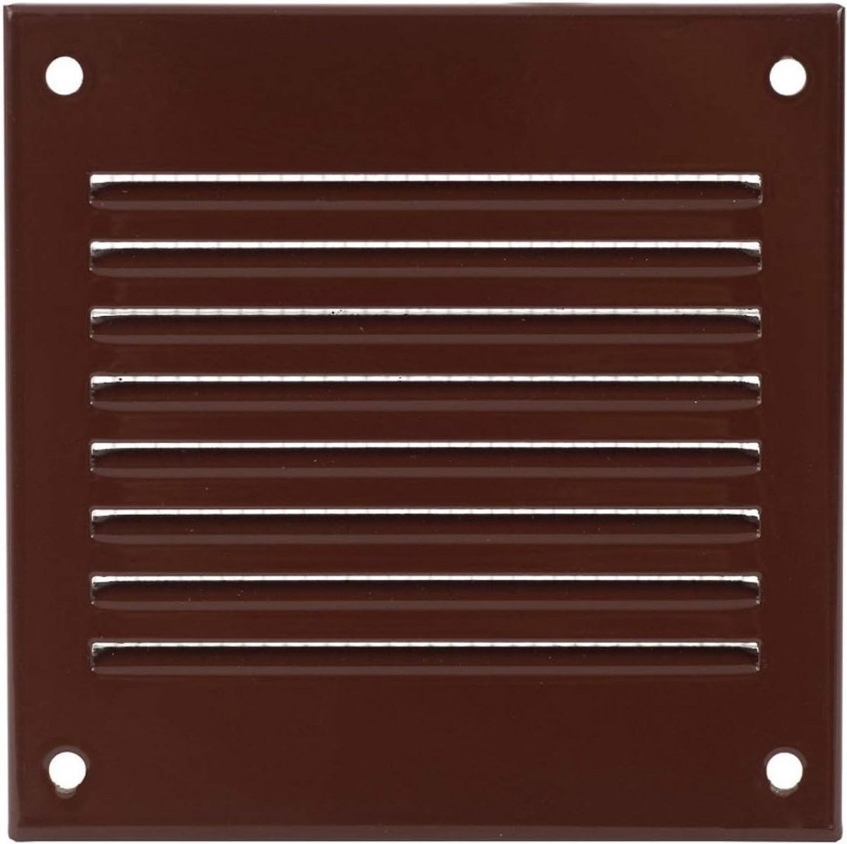 Ventilatie rooster 100mm x 100mm met insectenbescherming