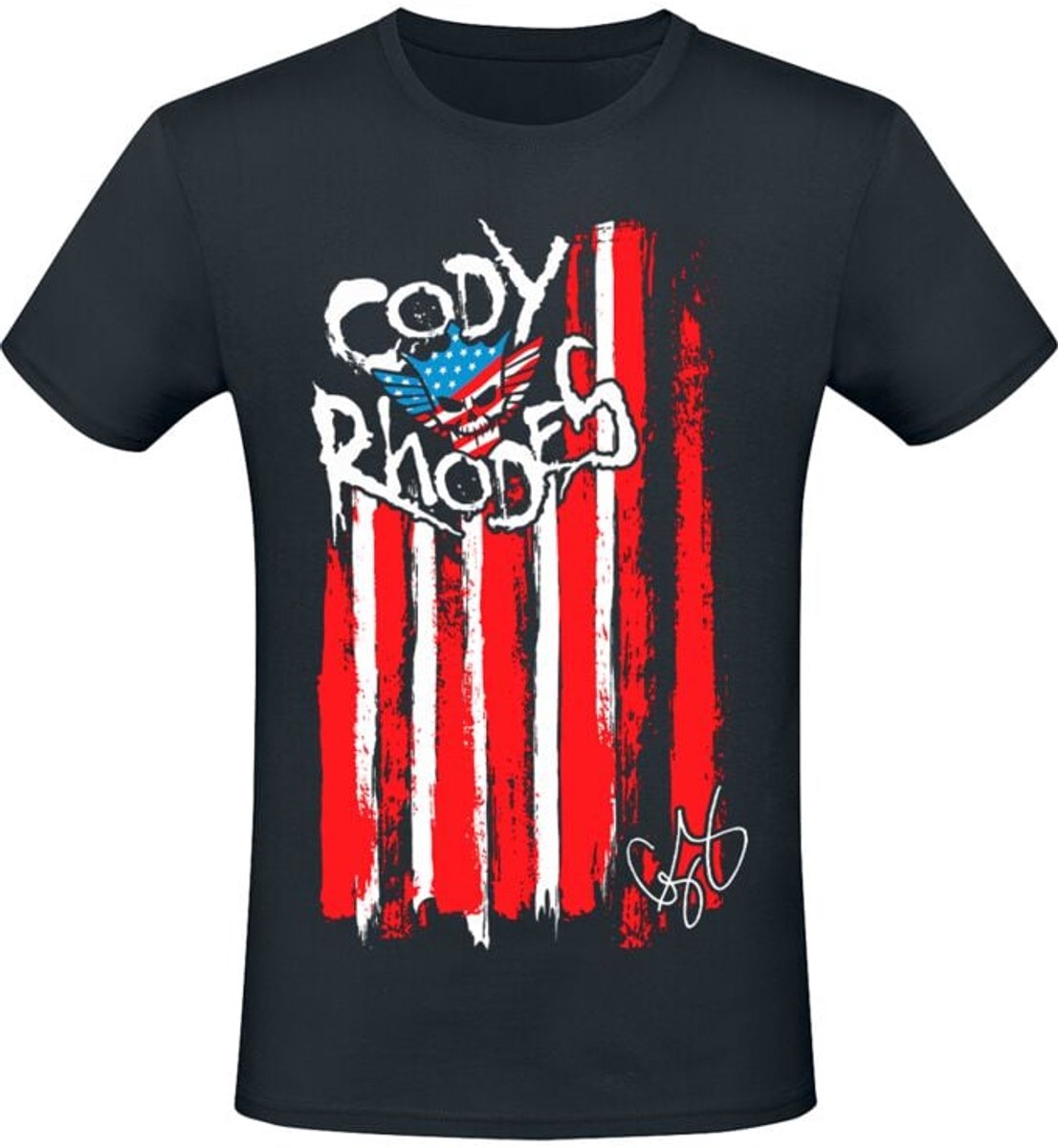 WWE Cody Flag Heren T-shirt - zwart - M