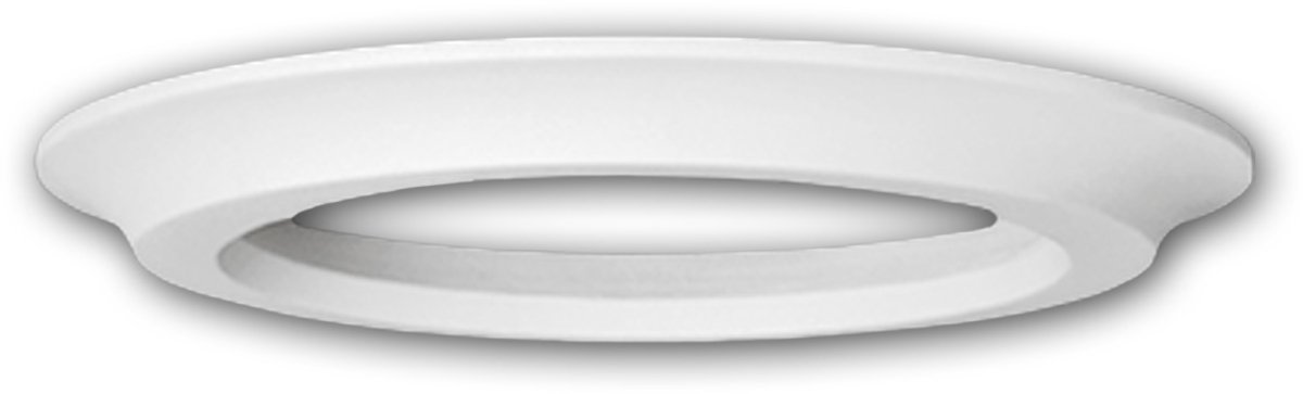 Volle zuilen ring 111100 Profhome Zuil Sierelement Dorische stijl wit