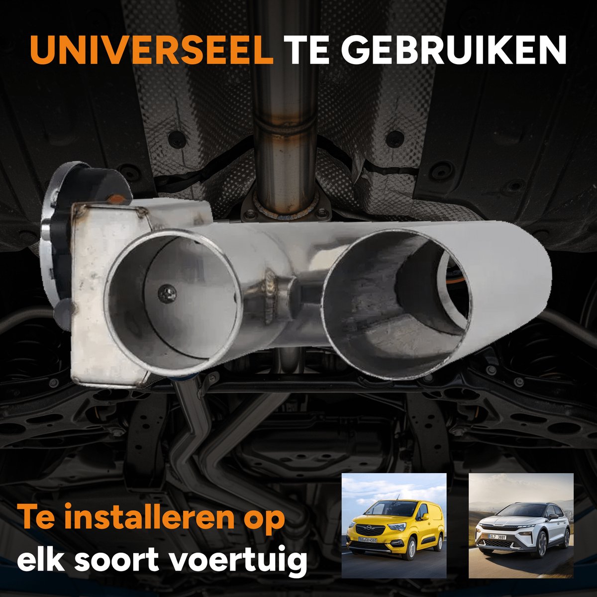 Xpower - Elektrische Uitlaat Klep Systeem (CUTOUT / BYPASS) 2,5 inch