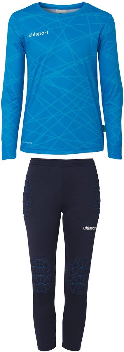 Uhlsport Prediction Keeperset Kinderen - Lichtblauw | Maat: 164