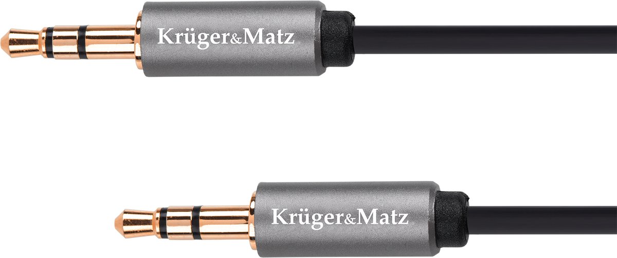 Krüger&Matz Basic Serie - 3,5 mm Jack Kabel - 300 cm - Stereo Wtyk