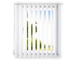 time4blinds - verticale lamellen - lamellen voor kantoorwerkplekken en voor thuis - Slaapkamer Jaloezieën - Keuken Jaloezieën - 150x175 cm -