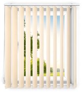 time4blinds - verticale lamellen - lamellen voor kantoorwerkplekken en voor thuis - Slaapkamer Jaloezieën - Keuken Jaloezieën - 180x220 cm - Abrikoos