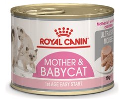 Royal Canin - Mother & Baby Mousse Kattenvoer Nat - 12 x 195 gr