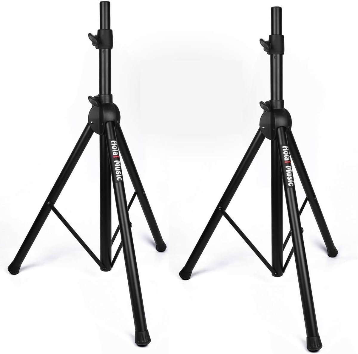 Speaker Stands - PA Statieven - Professionele Geluid - Verstelbare Hoogte - Tot 6 Voet - Zwart