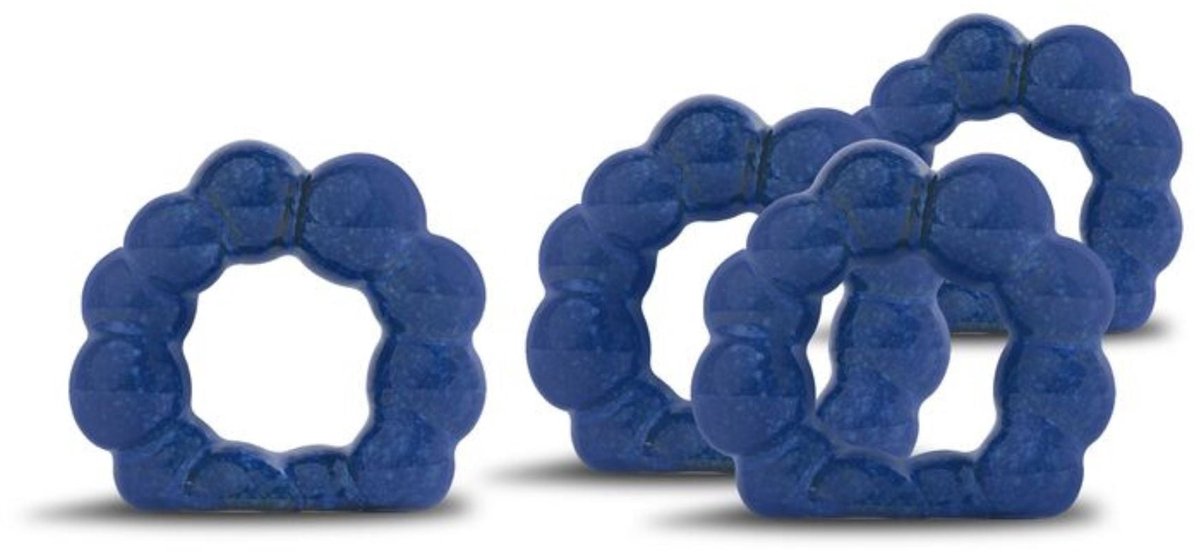 Byon - Servetringen Porto Blue (set van 4) - Servetringen