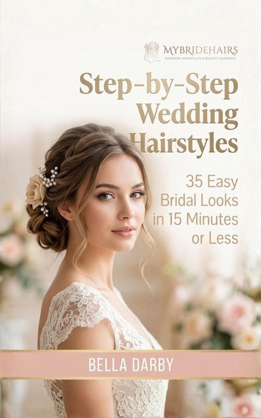 Step-by-Step Wedding Hairstyles: 35 Easy Bridal Looks in 15  ... - cover