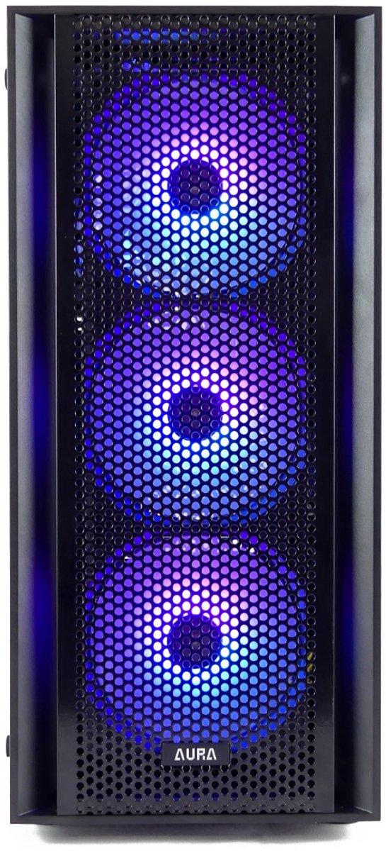 AMD Ryzen 5 5500 Game PC / Gaming Computer - Nvidia GeForce RTX 5060 Videokaart - 16GB RAM - 500GB SSD - Win11 - WiFi 6 / Bluetooth 5.4 - Gamdias Aura GC2 — afbeelding 5