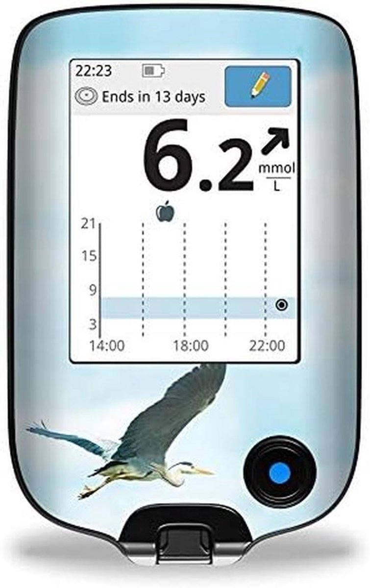 Beschermende Sticker Skin voor Glucosemeter Lezer