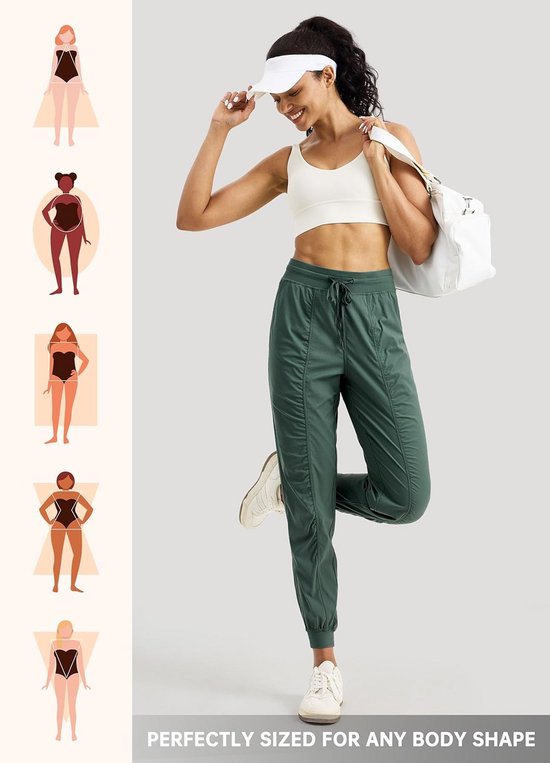 Dames Joggingbroek Lichtgewicht met Zakken - Comfortabele Sport- en Vrijetijdsbroek — afbeelding 5