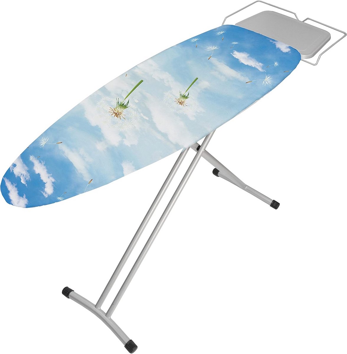 Strijkplankhoes met Schuim 135x45 cm - Inclusief Bevestigingsmateriaal en Gaasdoek