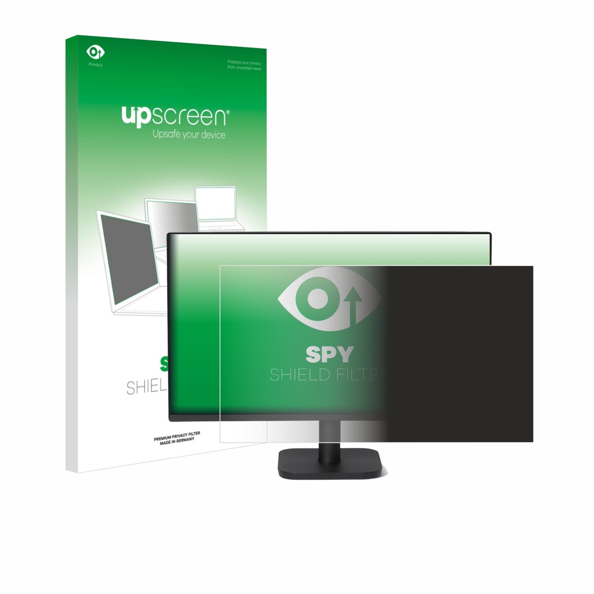 upscreen - privacyscherm voor Amazon Basics 27E40 - privacy filter screenfilter Blauwlichtfilter