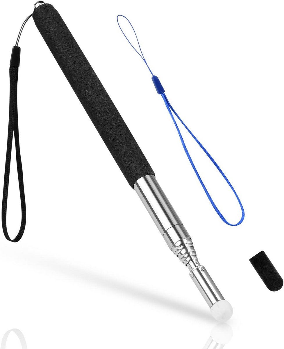 Telescopische Aanwijsstok RVS - Uitschuifbaar tot 100 cm voor Presentaties en Whiteboards