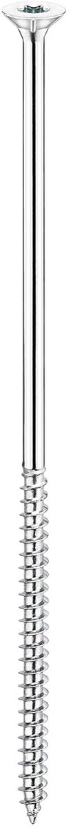 Universele Schroeven 6.0 x 160 mm - Grote Verpakking 1 kg - Verzonken Kop - TX Aandrijving