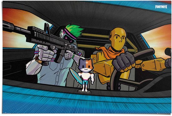 Poster Fortnite - 61 x 91,5 - Papier - REINDERS
