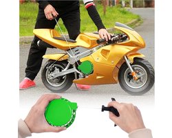 Trekstarter Terugloopstarter Groen Aluminium voor 47cc 49cc Mini Dirtbike Pocket Bike Quad