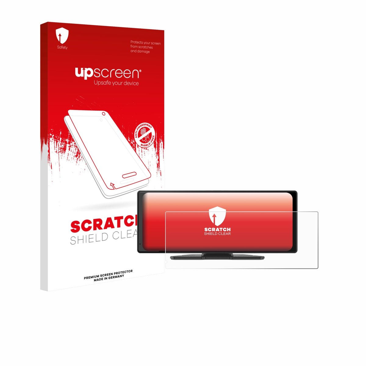 upscreen - Screenprotector voor Carpuride V92 10.26" - Folie Beschermfolie transparant