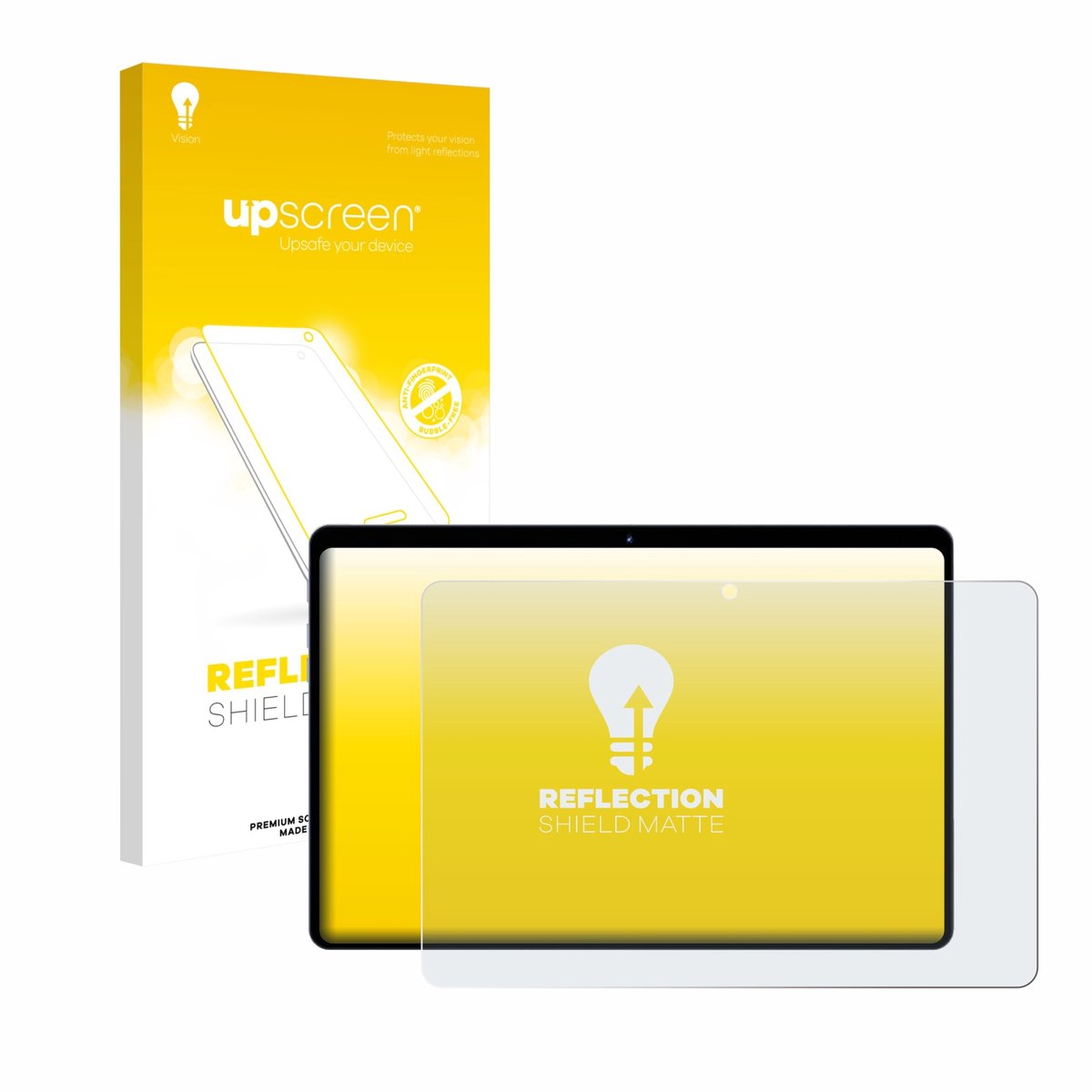upscreen - Screenprotector voor fezawio F10 10.1" - Folie Beschermfolie anti glare matte