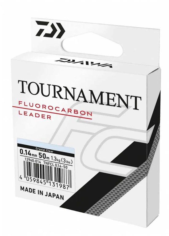 Daiwa Tournament Fluorocarbon Leader 50m - Maat : 0.40mm - 40m van Daiwa — afbeelding 4