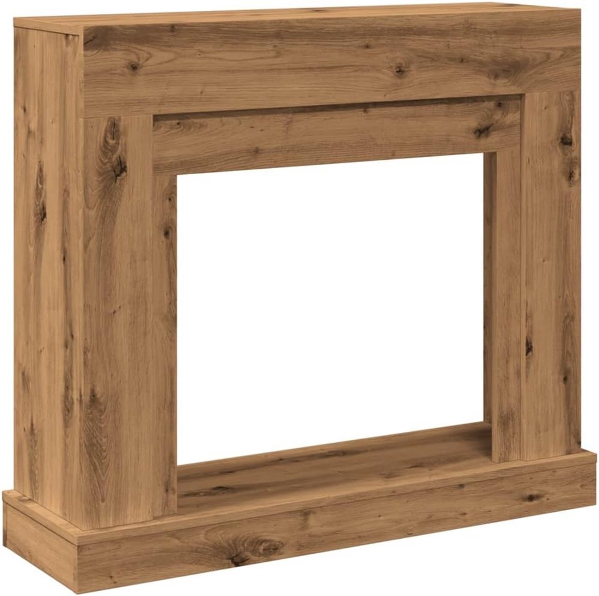 Decoratieve Openhaard Ombouw Hout Eikenkleurig
