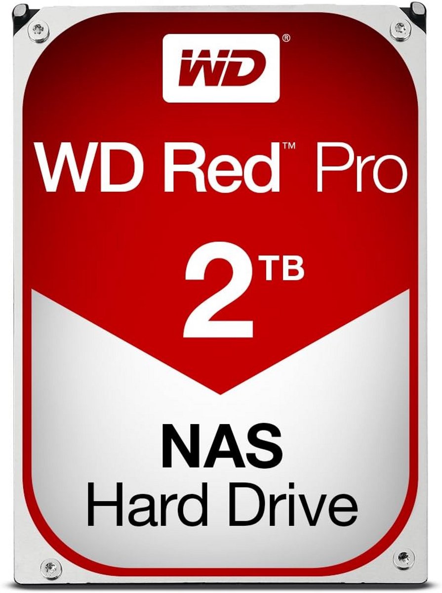 Interne Harde Schijf 2TB voor NAS - SATA III voor Zware Werklasten
