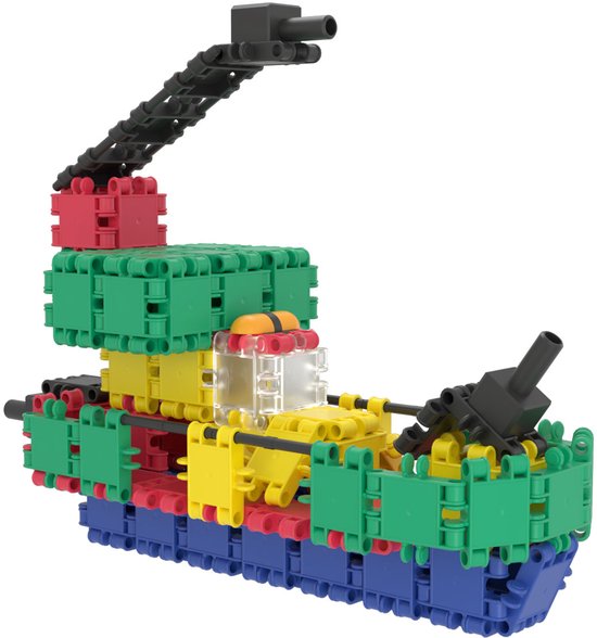 Clics bouwblokken– DUURZAAM SPEELGOED gemaakt van GERECYCLEERDE kunststof- bouwset 20 in 1 - speelgoed 4,5,6,7,8 jaar jongens en meisjes- educatief speelgoed- Montessori speelgoed- constructie speelgoed