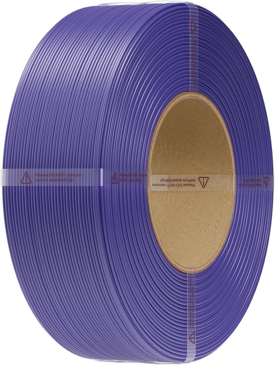 1.75mm PETG Filament 1kg, Spoolless, Hoge Precisie voor 3D Printer, Lila
