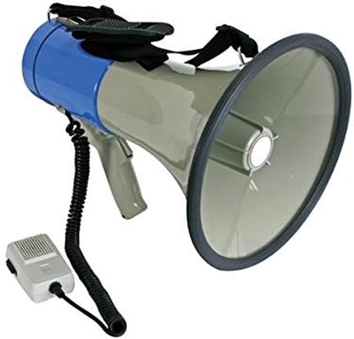 Krachtige Megazoon 25W met Afneembare Microfoon en Sirene Functie