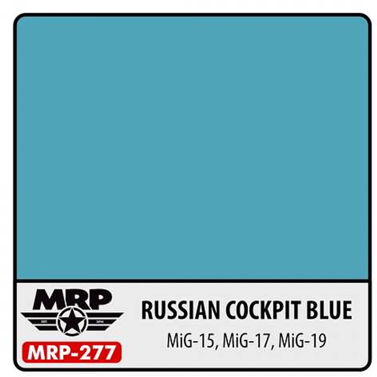 Mr. Paint MRP-277 - Russia Cockpit Blue – 30 ml verf voor Airbrush & Detailwerk