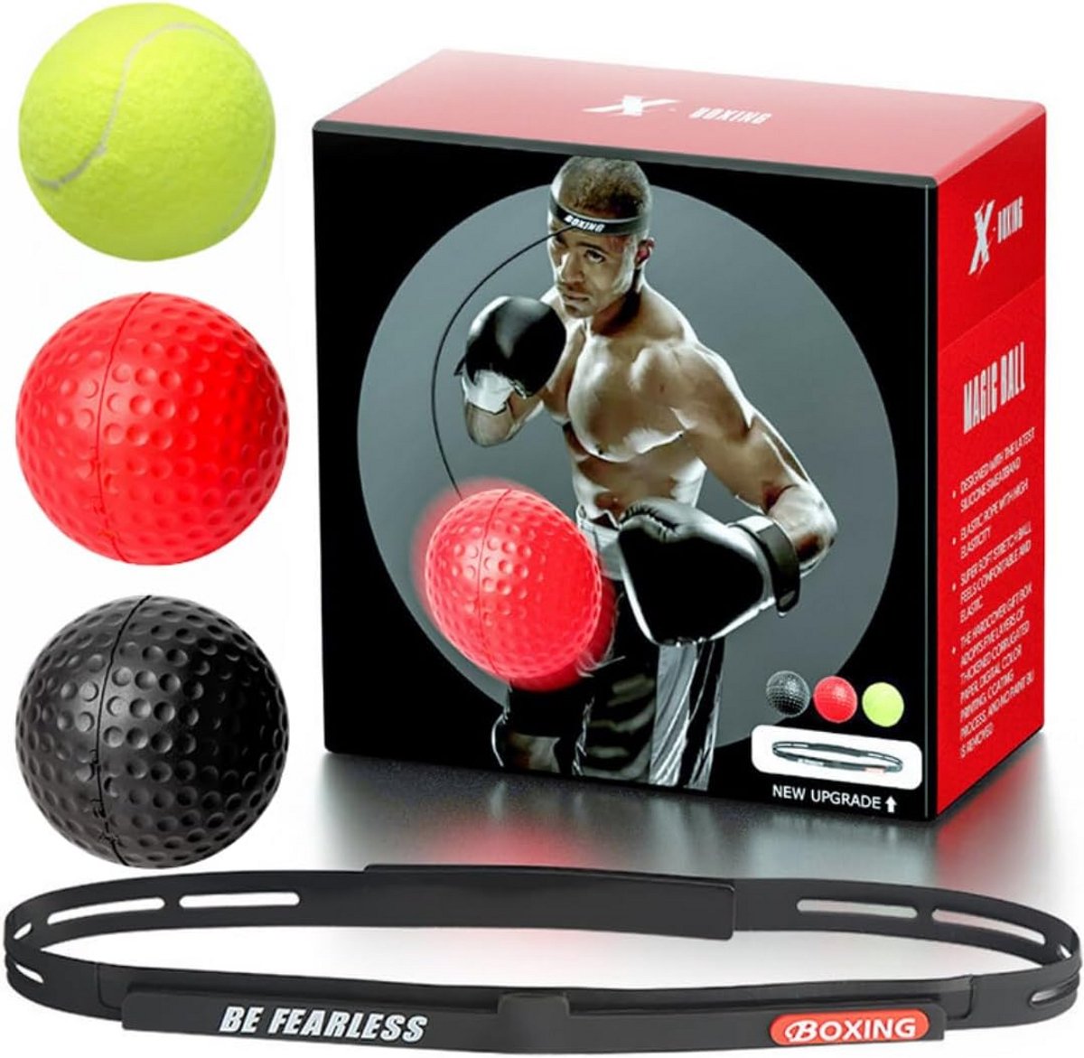 Reflexbal Bokstraining voor Reactie en Coördinatieboxen