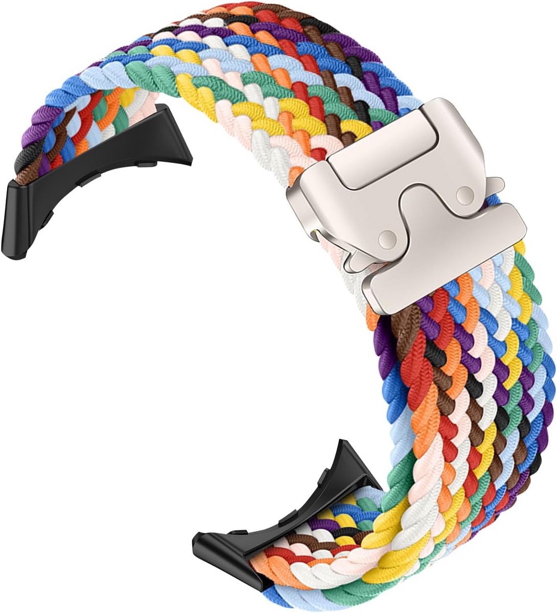 Elastische Nylon Armband voor Google Pixel Watch 4/3 45 mm Sport Horlogeband