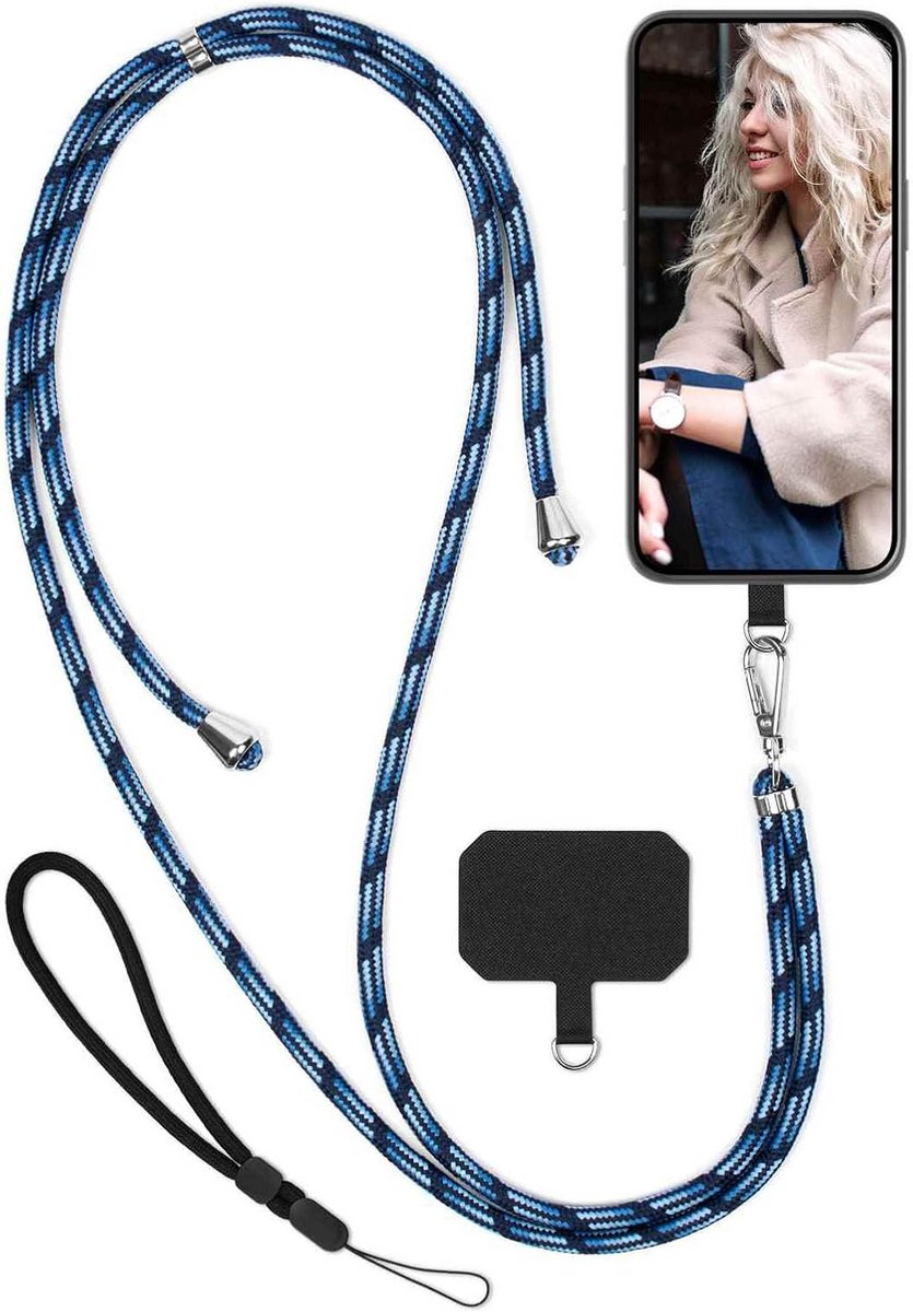 Telefoonkoord met Karabijnhaak voor HMD Pulse/Pulse Plus, Snel Afneembaar Halsketting