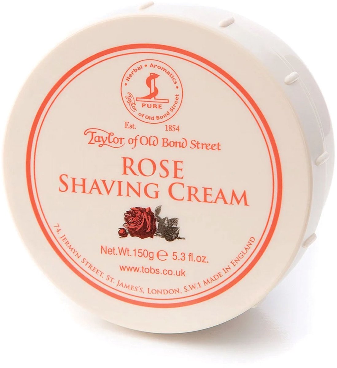 Taylor of Old Bond Street Rose Shaving Cream 150 gr. | Face Care