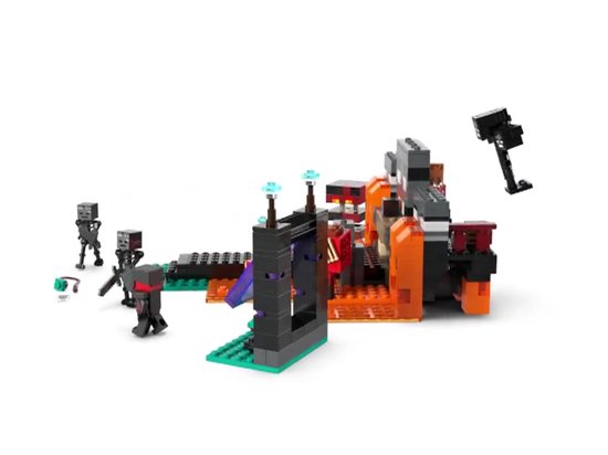 LEGO Minecraft Le Combat contre le Wither - Jouets vidéo pour Enfants - 21590