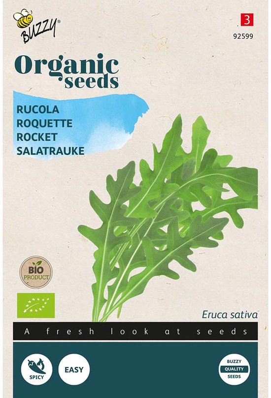 Buzzy® Organic Rucola gewone (BIO)