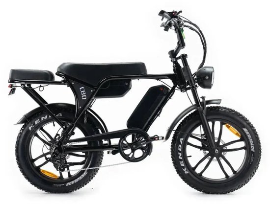 EBike Hydraulische Schijfrem Set Elektrische Fiets Afgesneden Remhendel met voor Rotor, Aluminiumlegering Staal PM 74Mm, is 51Mm Universeel