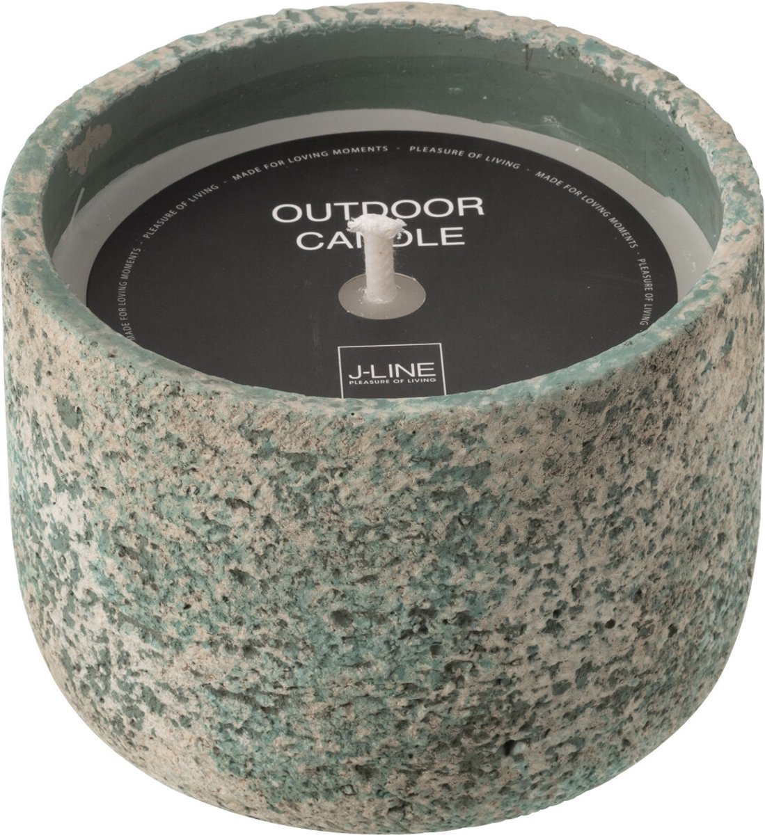 J-Line buitenkaars Rond - blauw - small - 16U