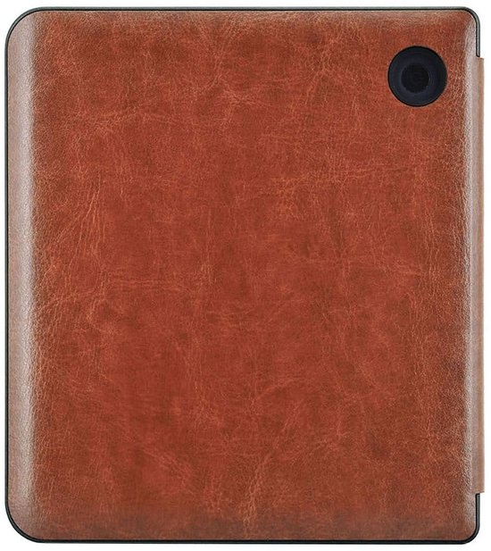 Origami Sleepcover Geschikt voor Tolino Epos 3 Hoes Cognac Bruin * van Origami Sleepcover — afbeelding 2