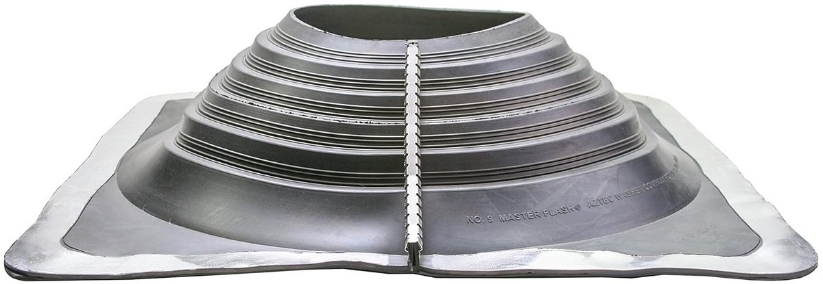 Flexibele Dakdoorvoer EPDM voor Ventilatiepijp - Lekdicht Afdichtingskraag voor Metalen Dak