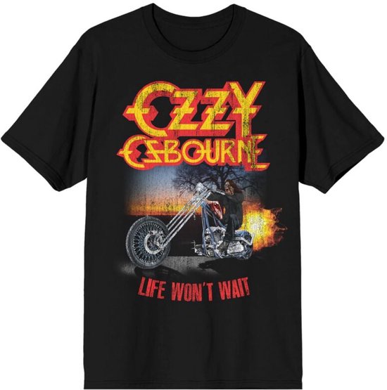 Ozzy Osbourne Life Wont Wait Heren T-shirt - zwart - L
