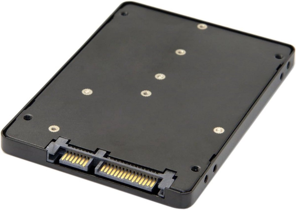 M.2 NGFF (SATA) SSD naar 2,5 inch SATA Adapter met Metalen Behuizing
