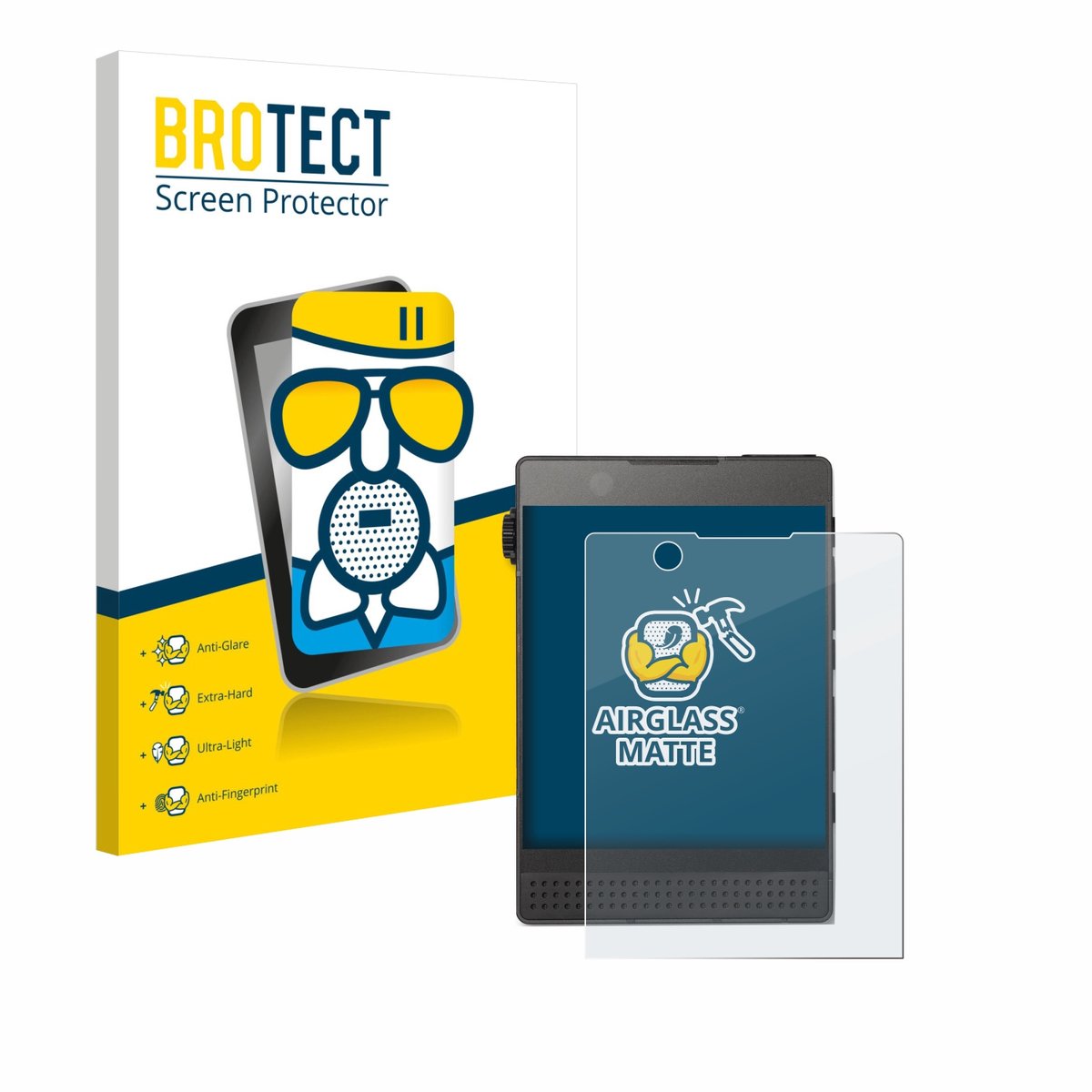 BROTECT - Screenprotector voor Light Phone 3 - Folie Beschermfolie Beschermglas matte