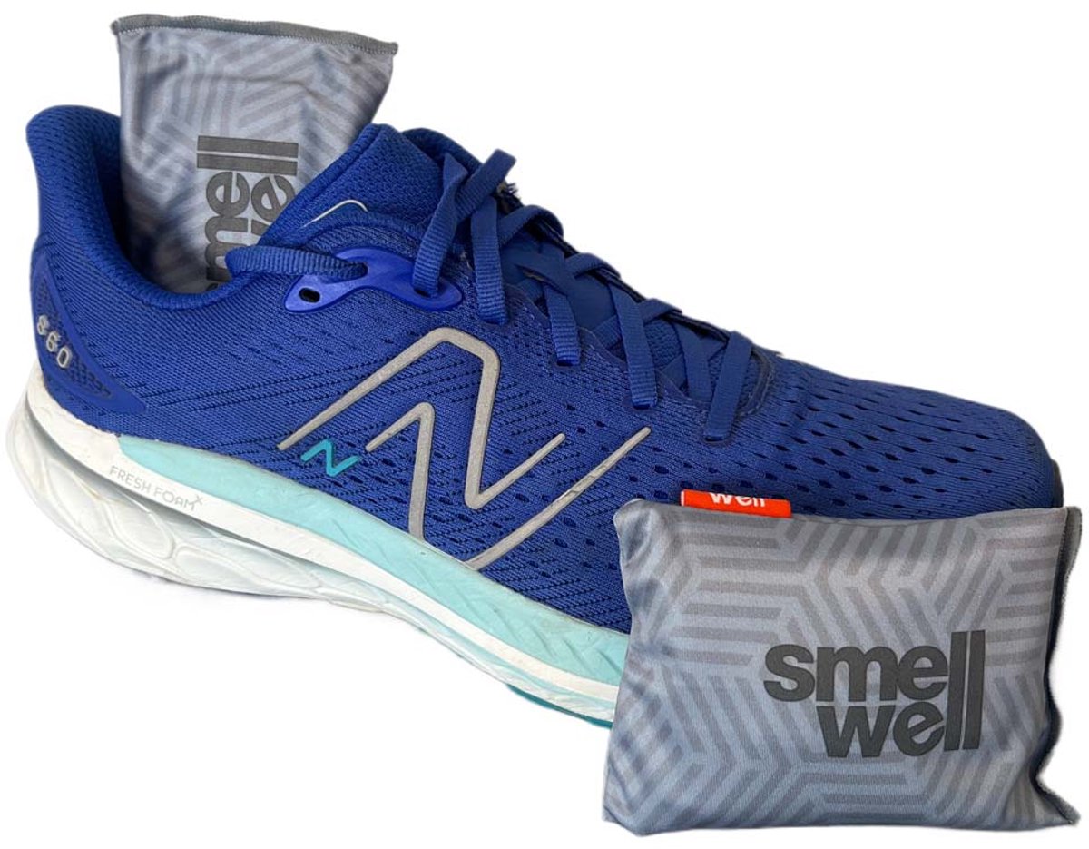 SmellWell - Active - schoenverfrisser - schoenendroger - geurvreter - stinkende schoenen - schoenverzorging - Geometric Grey