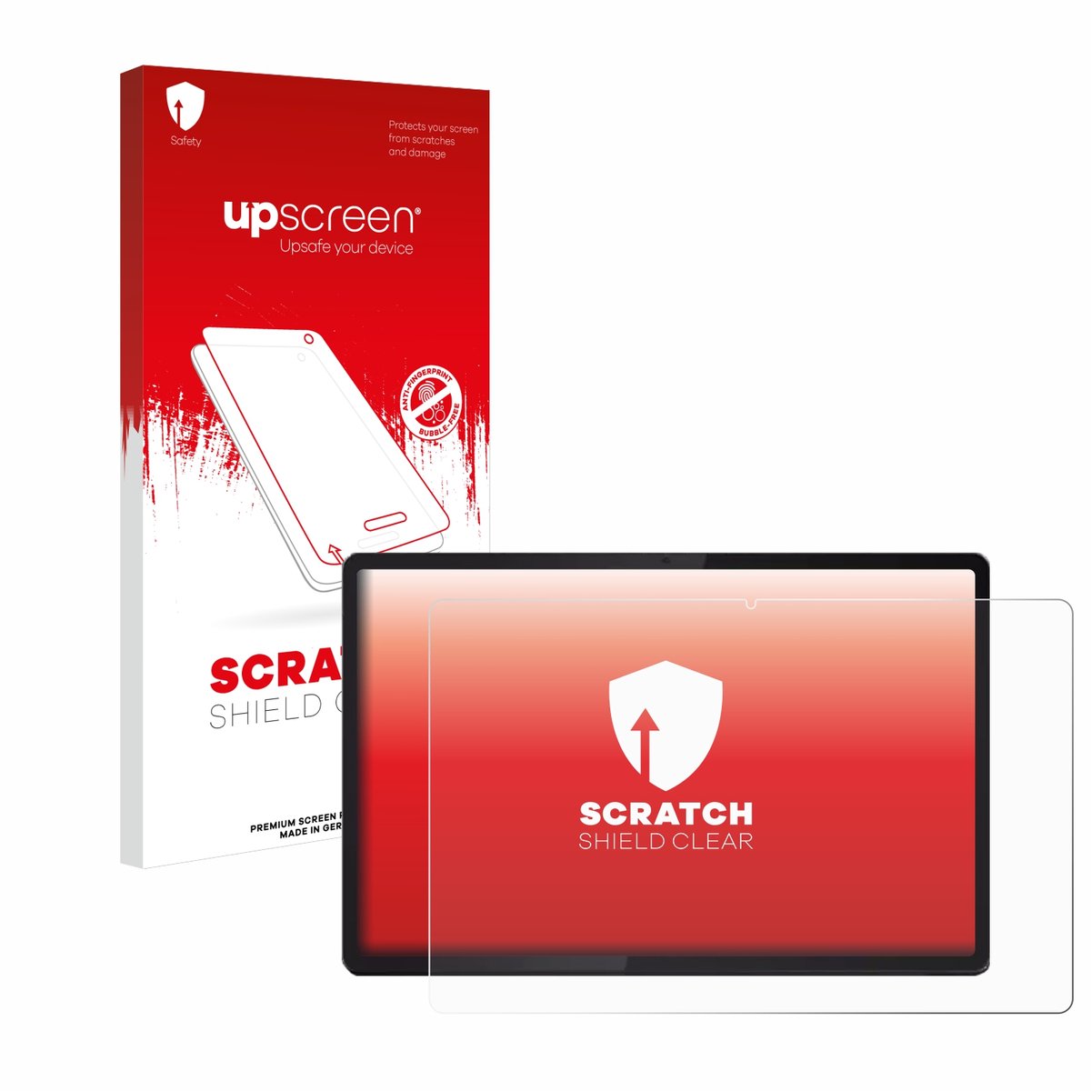 upscreen - Screenprotector voor Lenovo Idea Tab Pro 12.7" - Folie Beschermfolie transparant