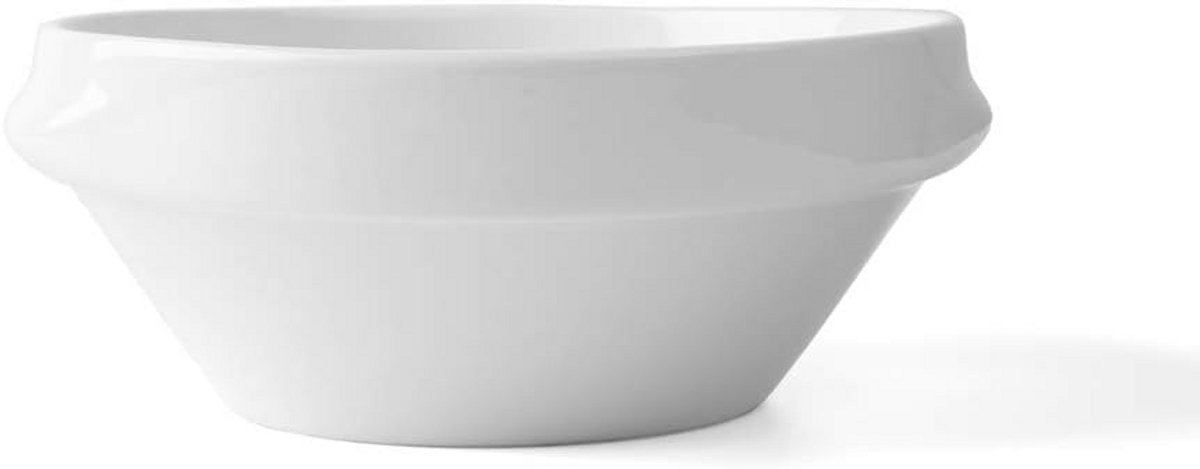 Stapelbare Porseleinen Stoof- of Ovenschaal Wit 0.90 Liter