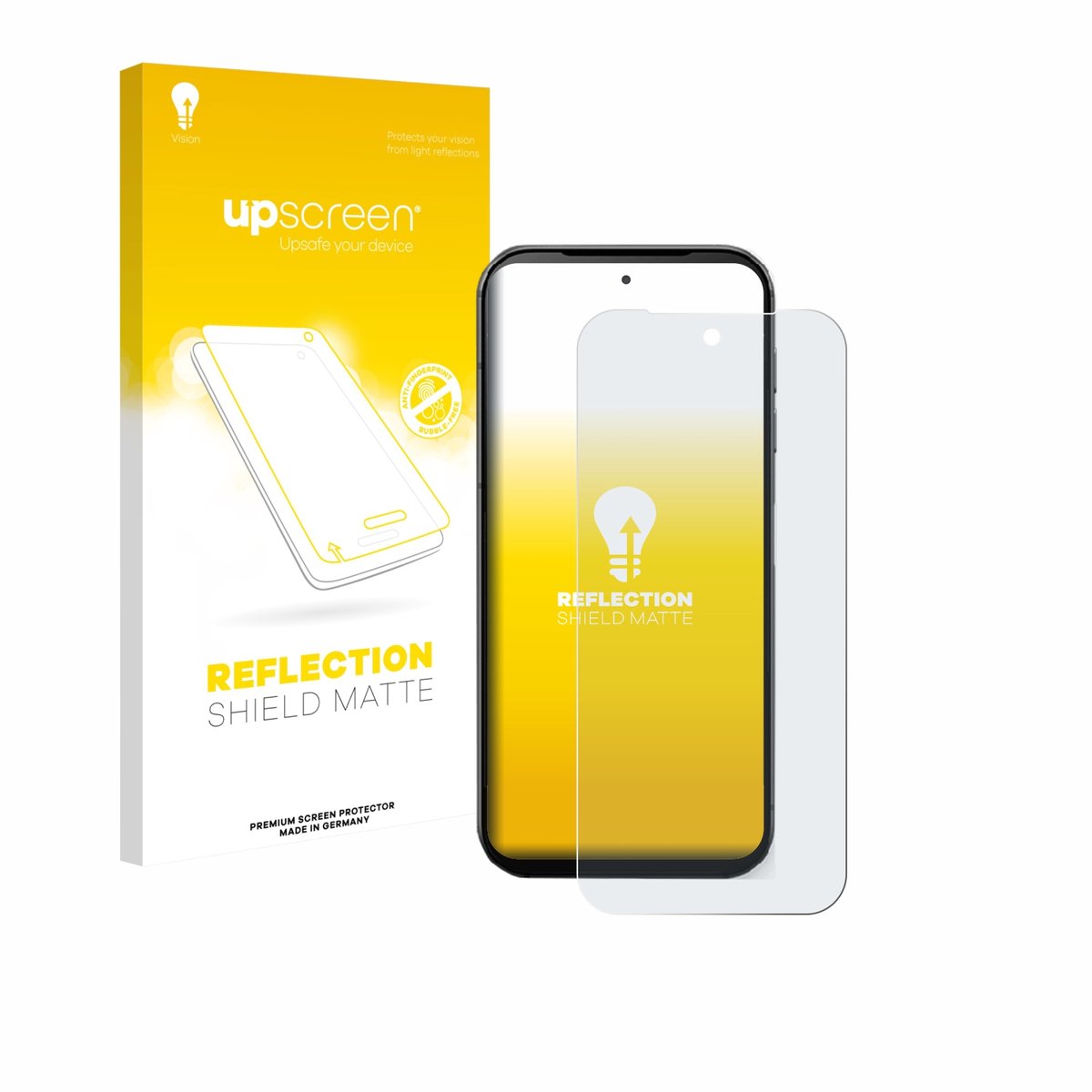 upscreen - Screenprotector voor Fairphone 5 - Folie Beschermfolie anti glare matte